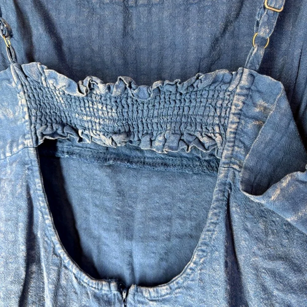 NWT Wild Fable Demin Spaghetti Strap Mini Dress - Picture 3 of 6